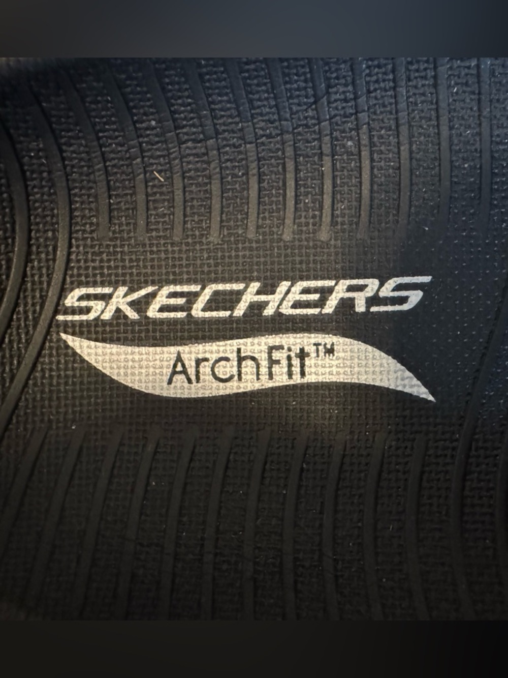 Skechers Men's Black Cushioned ArchFit Flip-Flop Sandals Size 8 - Picture 6 of 7